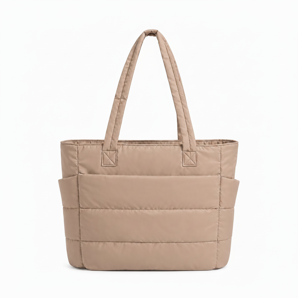 Sac organisé beige sable