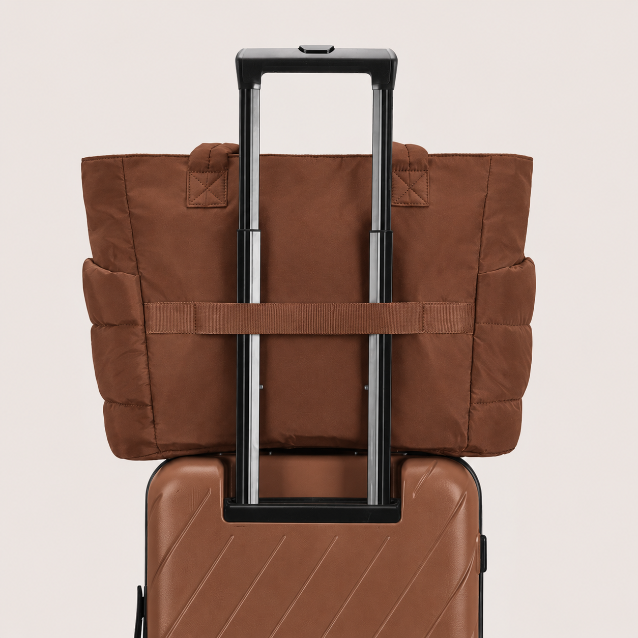 Sac organisé marron