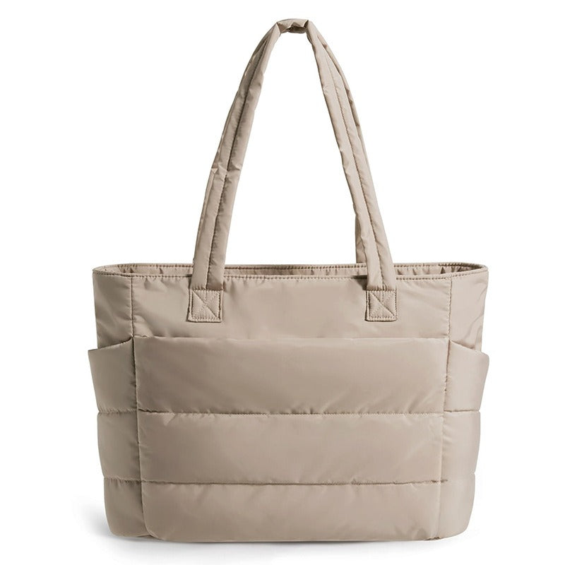 Sac organisé beige crème