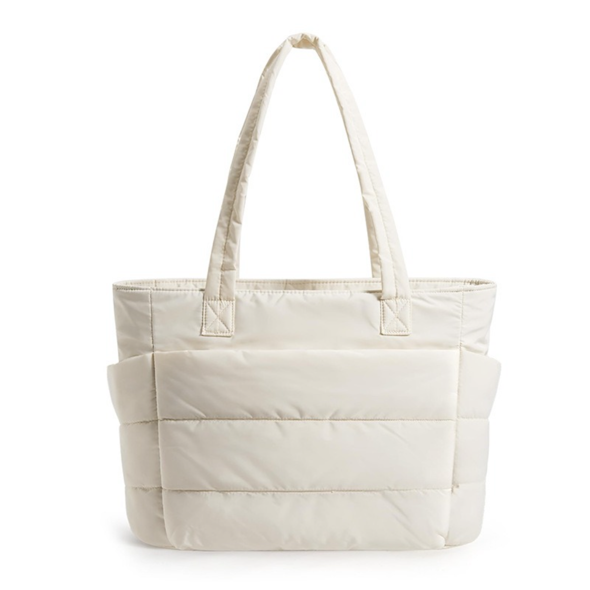Sac organisé beige crème